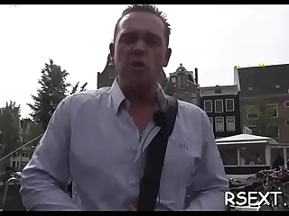 Mature hooker gets down and sucks locate to come acquiring shattered